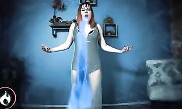 Succubus Priestess Lady Fyre Gives Deep Throat Oral