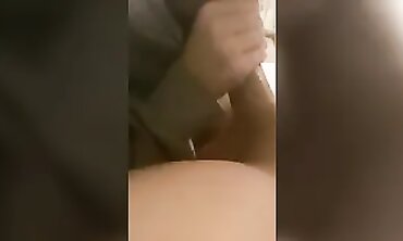 My BFF's Ex-Wife Nearly Gets Caught in POV Blowjob