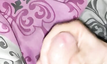 Amateur Monster Dick Masturbation With Cumshot
