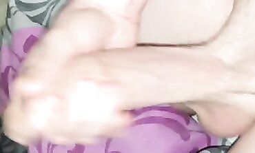 Amateur Monster Dick Masturbation With Cumshot