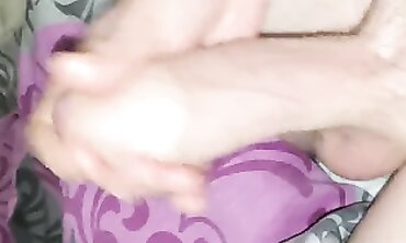 Amateur Monster Dick Masturbation With Cumshot