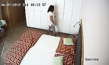 Beauty and Bombshell Masturbate on IP Camera