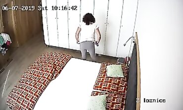 Beauty and Bombshell Masturbate on IP Camera