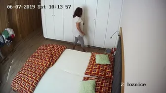 Beauty and Bombshell Masturbate on IP Camera