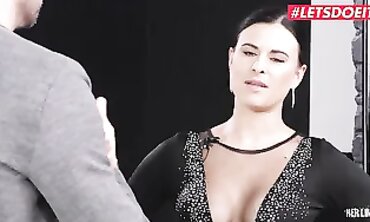 Billie Star Takes XXL Cock in Tight Anal