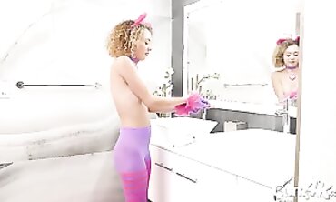 Allie Addison Gets Cummed For Halloween