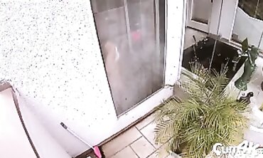 Ana Rose Gets Stalked and Creampie in the Bathroom