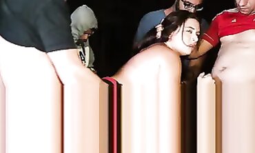 Monica Lima Public Dogging Gangbang