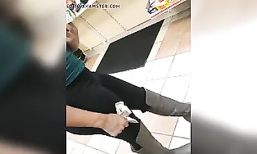 Finally Caught Her Humungous Black Ass