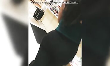 Finally Caught Her Humungous Black Ass