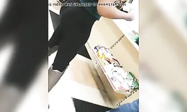 Finally Caught Her Humungous Black Ass