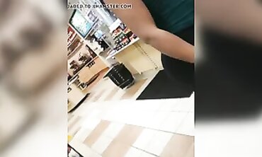 Finally Caught Her Humungous Black Ass