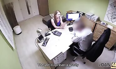 LOAN4K: Naive Girl Gets Penetrated on the Desk