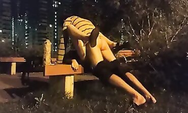 Russian Amateur Gets Rough Public Blowjob on the Street