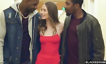 Kyler Quinn Takes Two Juicy BBC in Double Penetration