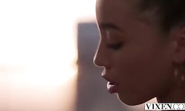 VIXEN college girl Enjoys Freedom With Deepthroat And Riding