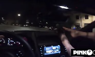Amandha Fox Gets Wild in a Steamy Outdoor Jaguar Ride