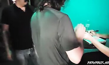 MILF Gangbang: Amateur Group Sex with Creampie