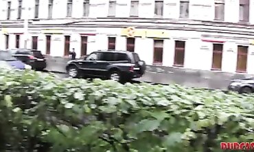 Russian Agent Casting: Skinny Superslut Hardcore