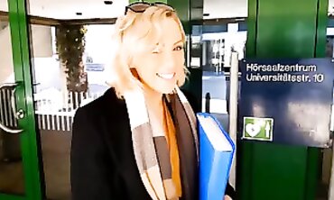 German MILF Lilli Vanilli Gets Ravaged at University