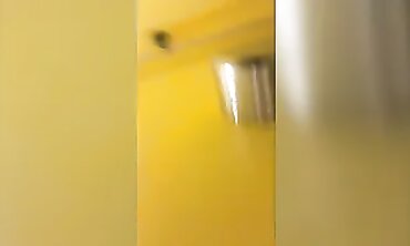 Teens piss at the douche hidden cam spy cam