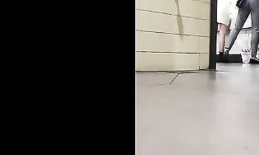 Teens piss at the douche hidden cam spy cam