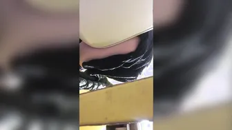 Teens piss at the douche hidden cam spy cam