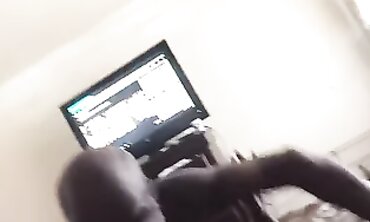 Ebony MILF Wife Enjoys Threesome With Two Big Dicks