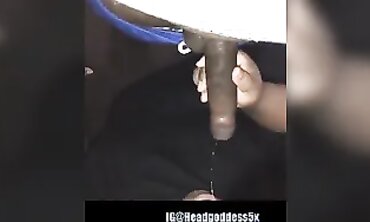 19-Year-Old Sucks and Swallows a Massive BBC