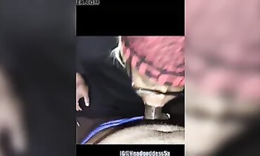 19-Year-Old Sucks and Swallows a Massive BBC