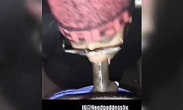 19-Year-Old Sucks and Swallows a Massive BBC