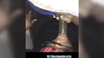 19-Year-Old Sucks and Swallows a Massive BBC