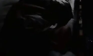 Ebony BBW Amateur Blowjob Caught on Security Camera