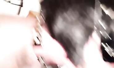 Ebony Brunette Ex-Wife in Black Mask Takes Double Penetration