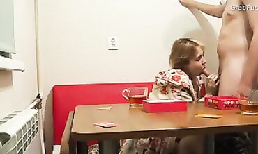 Neighborhood Voyeurs - Sexy Couple Spying On Their Hot Blonde Next Door