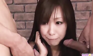 Satsuki Aoyama's Exclusive Lingerie Gangbang