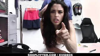 Vanessa Sky: Shoplifter's Stepdaughter Gets A Lesson