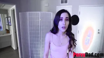 Petite Brunette Aria Lee Gets Pounded By Her Stepdad