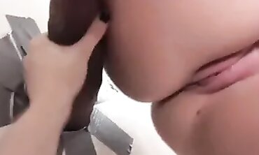 Lucky Shares a BBC Threesome with Two Amateur Chicks