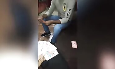 Keylee Love Gets Gangbanged by Boyfriend and Stranger After Losing a Bet