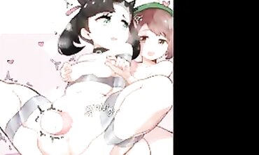 Sensual Lesbian Ear Slurps with Passionate Moans