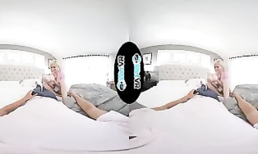 VR POV: Kiara Cole Gets Roughed Up by Her Stepbrother