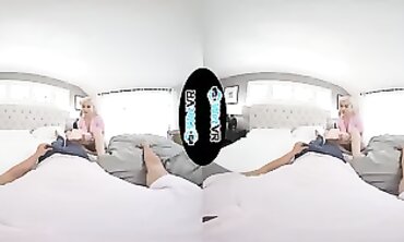 VR POV: Kiara Cole Gets Roughed Up by Her Stepbrother