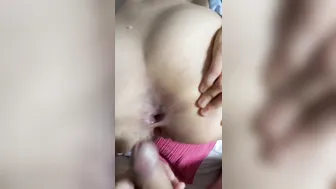 British Amateur Anal Training with Big Dick and Cumshot
