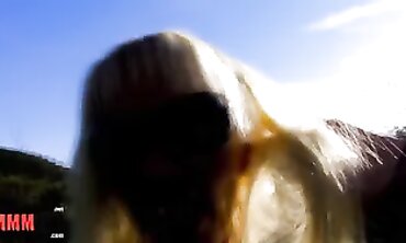 Horny Blonde MILF Gets Humped by a Homeless Man