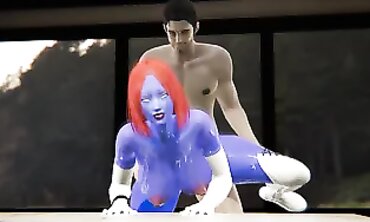 X-Men: Mystique's 3D Hardcore Encounter