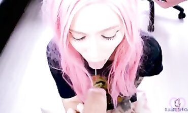 POV Stepbrother Catches Me Masturbating and Goes Rough