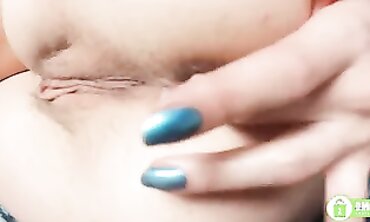 Sasha Grein's Redhead Ass Gets Rough Fingered Close-Up