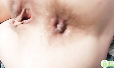 Sasha Grein's Redhead Ass Gets Rough Fingered Close-Up