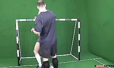 Kassey Krystal Blows Hefty Man After Soccer Training